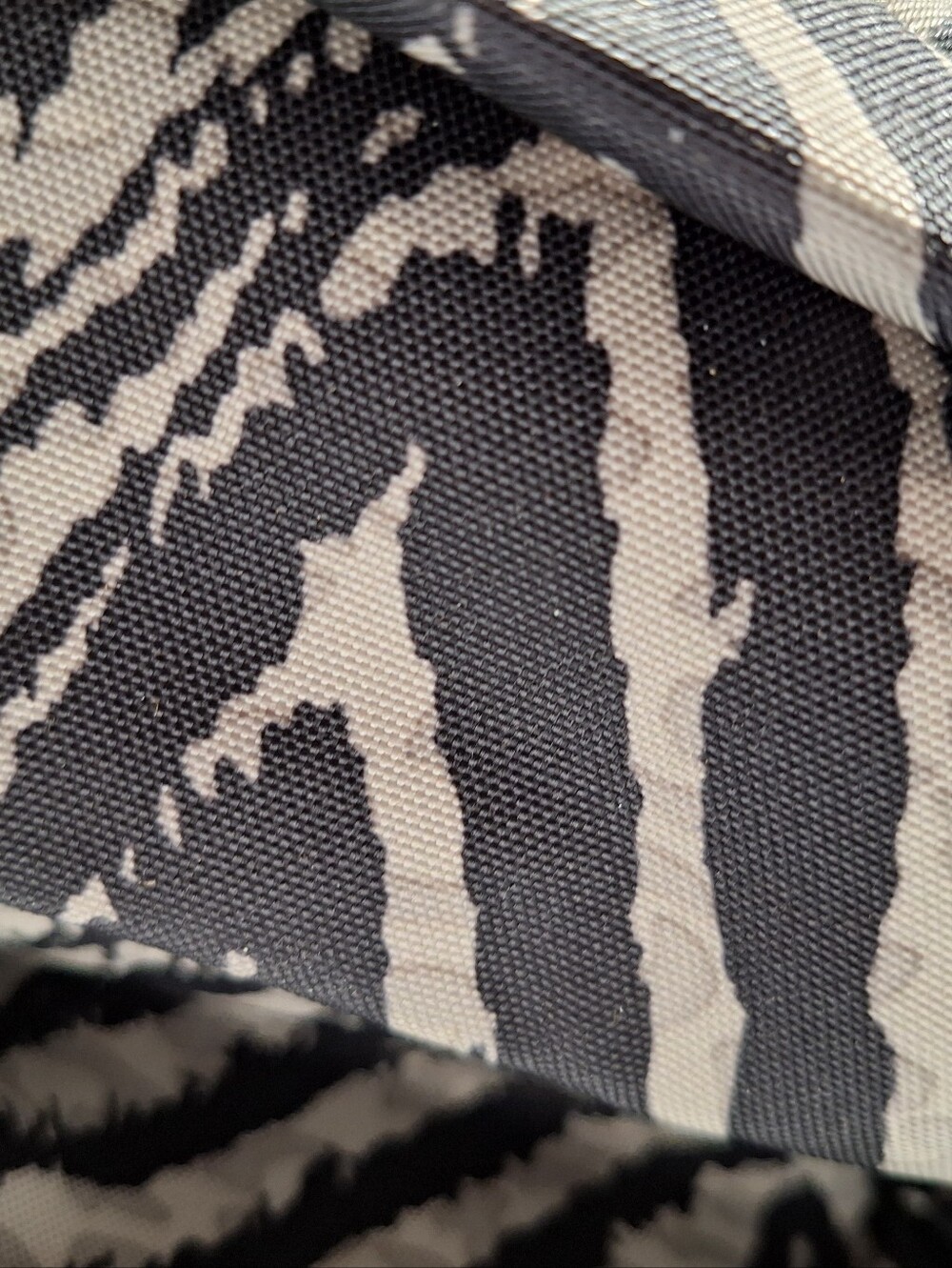 NWT Jansport Backpack, Zebra Stripes, Black & Grey w/ Pink Accents - Picture 6 of 12